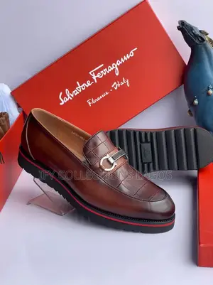 Ferragamo Italian Men's Leather Shoes
