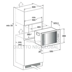 Hotpoint MWH 222.1 X Built-in Microwave With Grill
