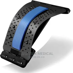 Portable Back Cracking Device With Adjustable for Bed, Chair