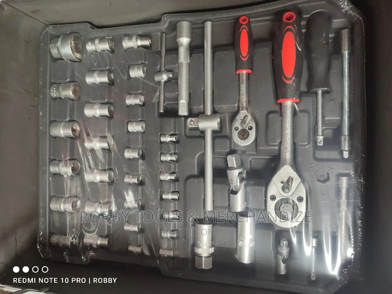Work Master Mechanical Tool Box 186 PCS