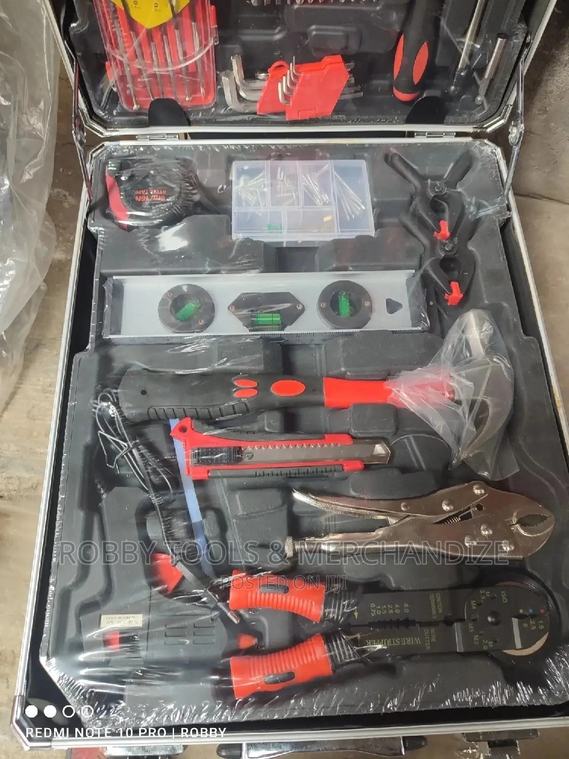 Work Master Mechanical Tool Box 186 PCS