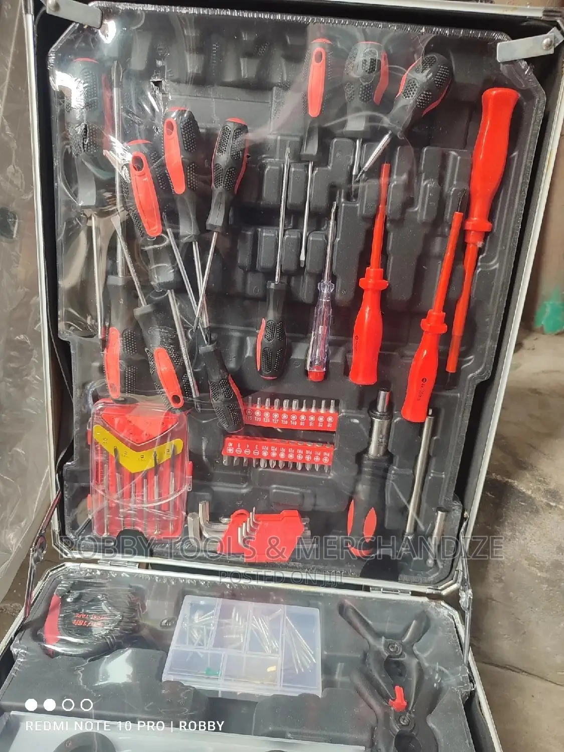 Work Master Mechanical Tool Box 186 PCS