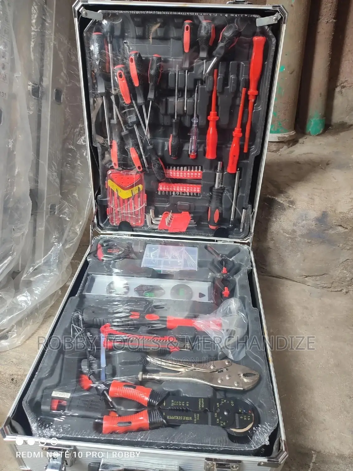 Work Master Mechanical Tool Box 186 PCS