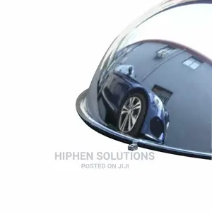 High Visibility Safety Half Dome Indoor Mirror