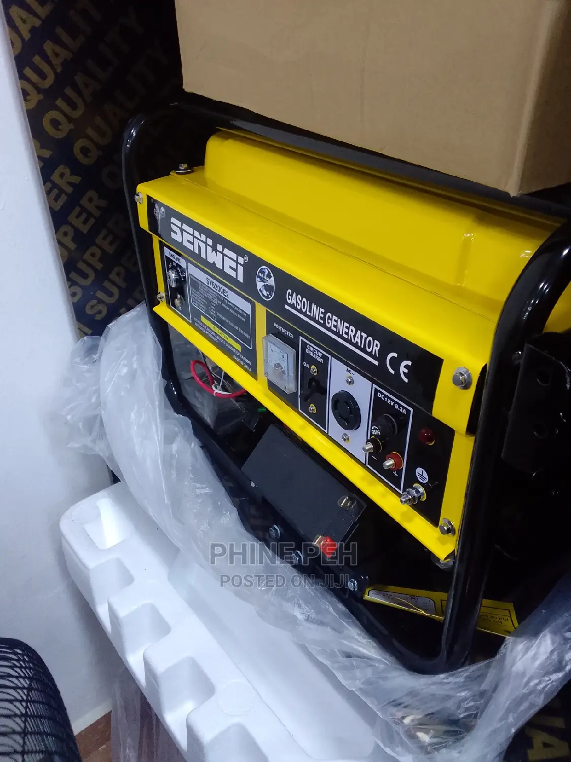 Senwei 3.5kva Generator Key Start