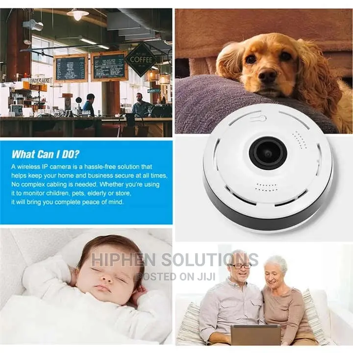 Panoramic Fisheye Video Surveillance Camera 360