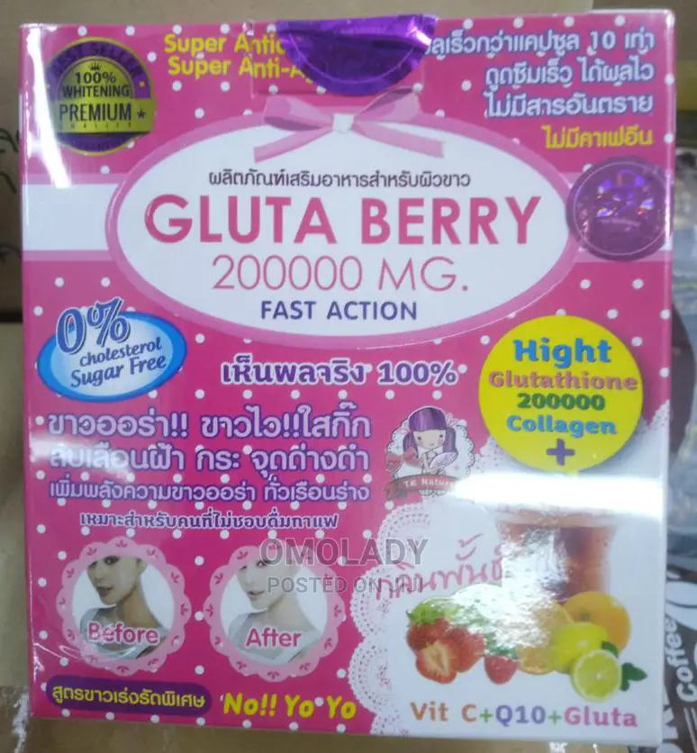Glutathione Gluta Berry 200000mg Fast Action