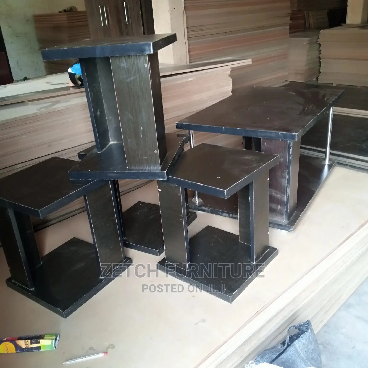 Side Stools and Center Table