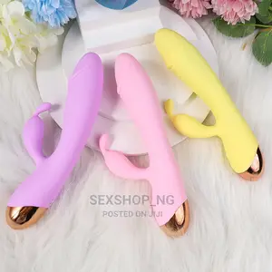 Rabbit Extra Silent Whisper Vibrator Rechargeable Dildo