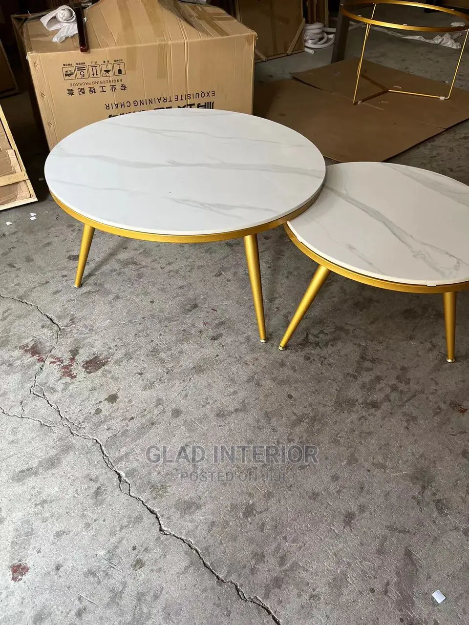 Round Marble Center Table