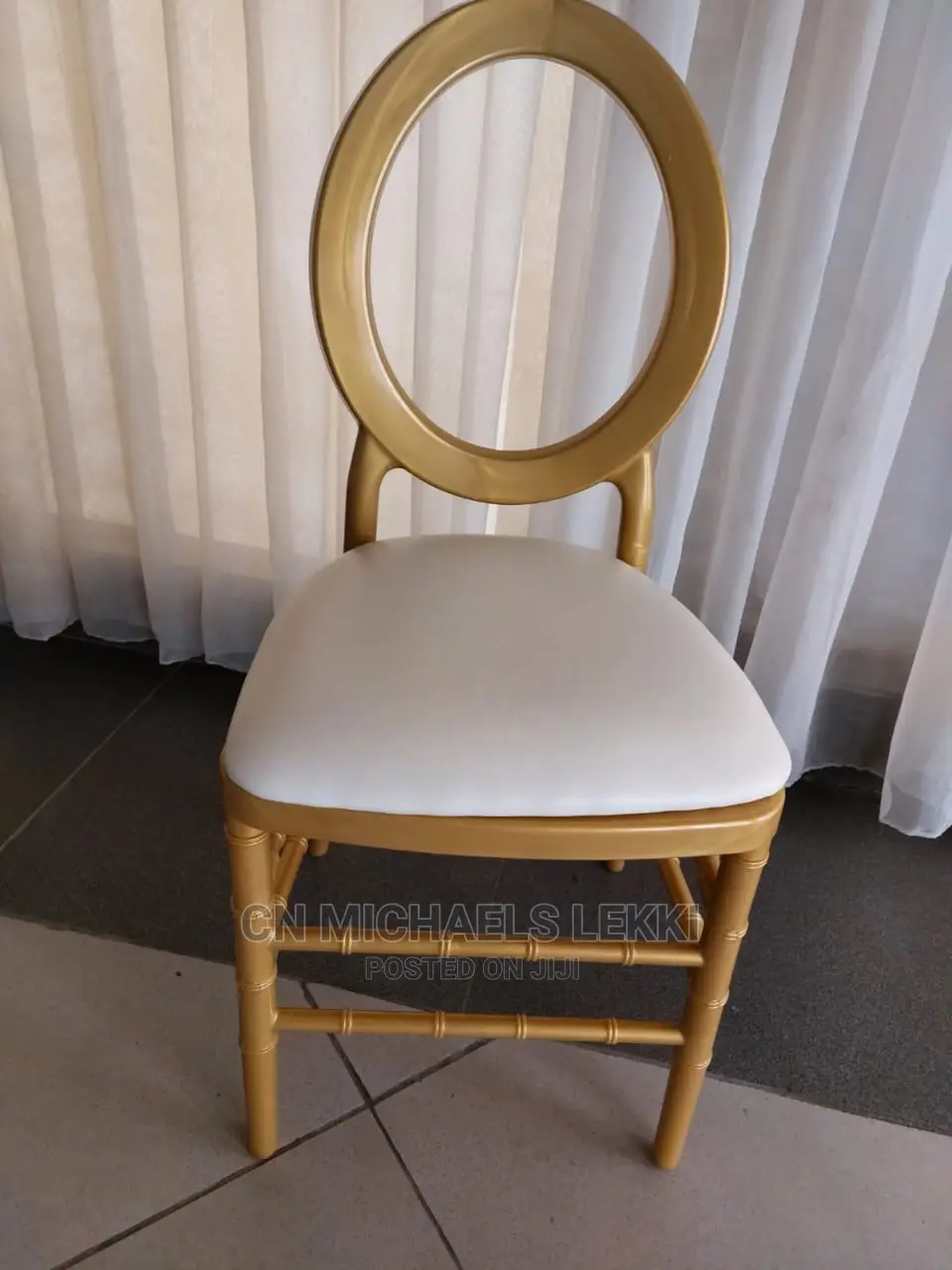 Dior Gold Chair