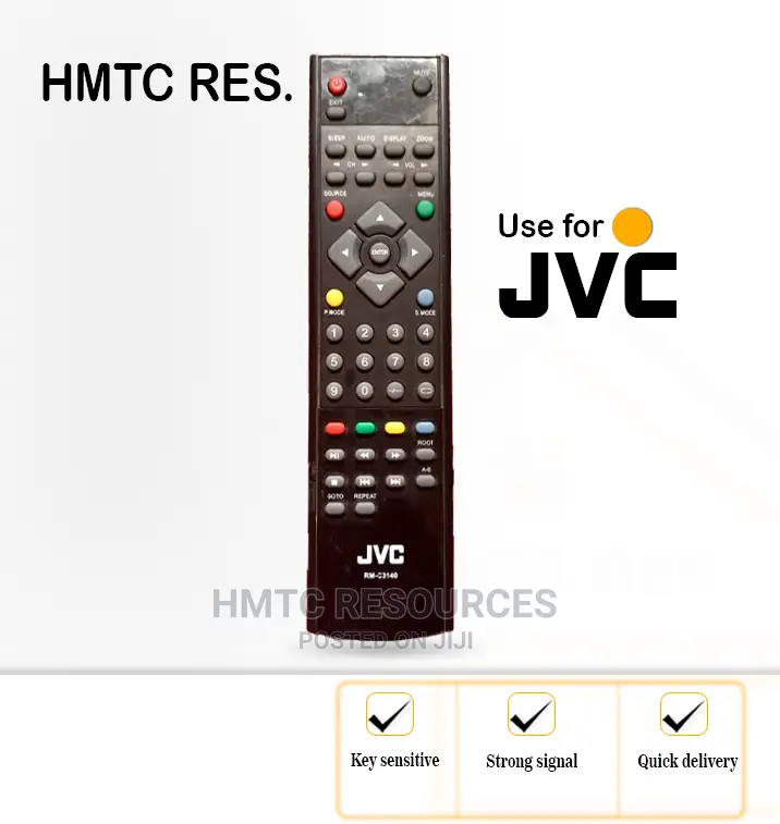 JVC Led Television Remote Control