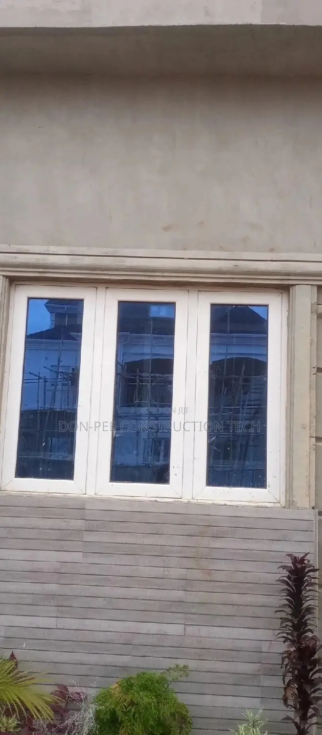White Aluminum Windows