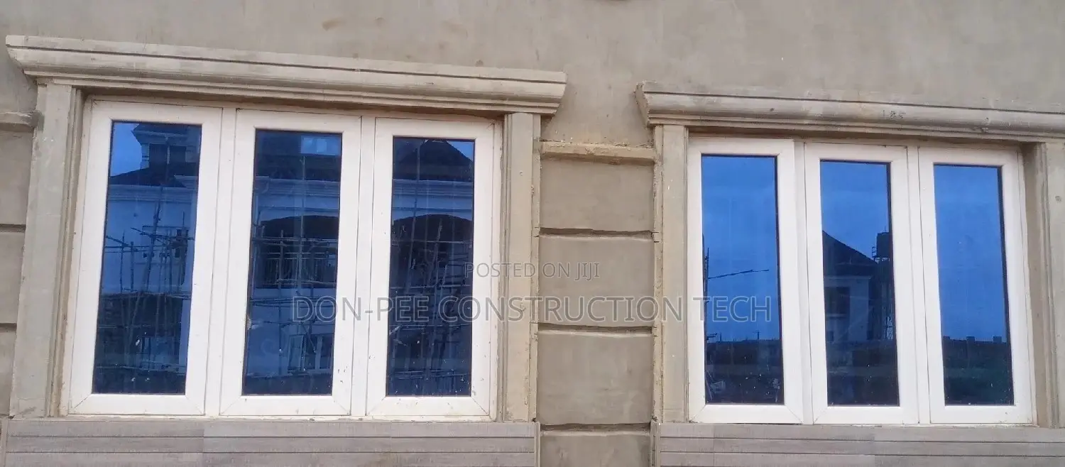 White Aluminum Windows
