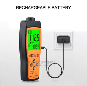 Digital LCD Display O2 Concentration Alarm Measuring Device