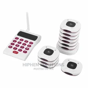 Daily Operation Hotel Wireless Pager Watch System