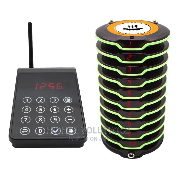 Customer Satisfaction Wireless Paging System