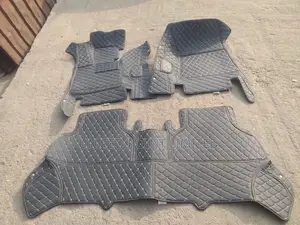 Customised Drafted Leather Footmat for BMW X5
