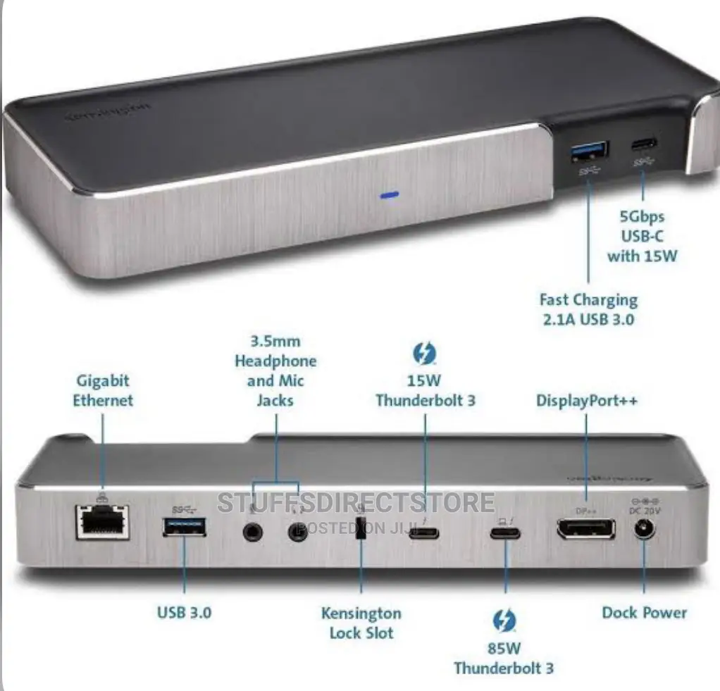 Kensington SD5200T Thunderbolt 3 Dockstation for Mac PC