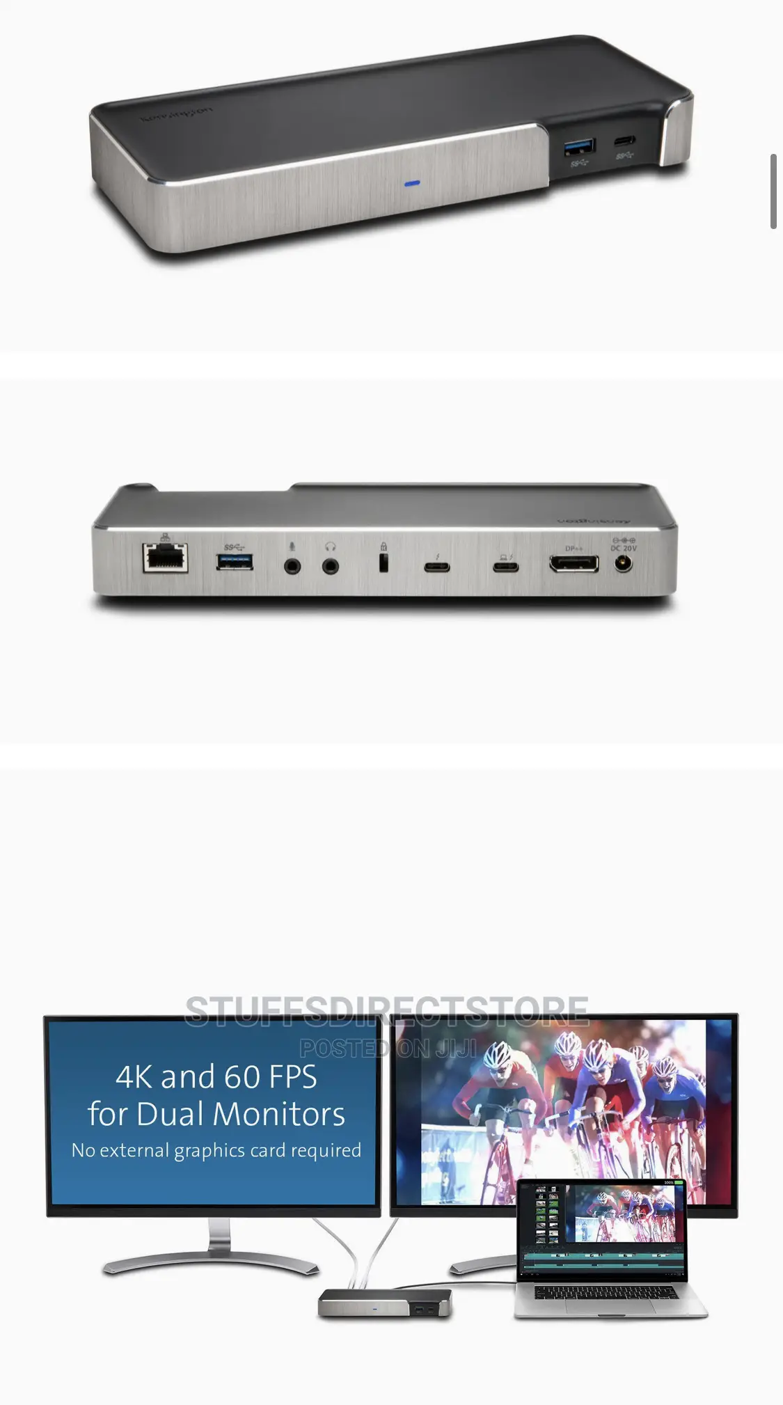 Kensington SD5200T Thunderbolt 3 Dockstation for Mac PC
