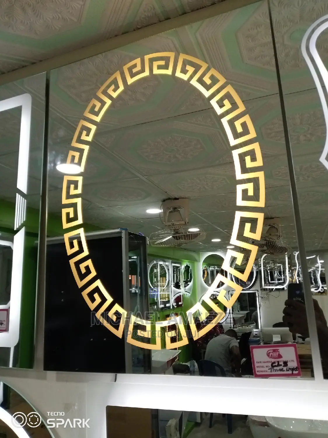 Versace LED Lights Mirror