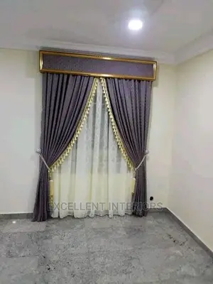 Quality Curtain With 3D Board.