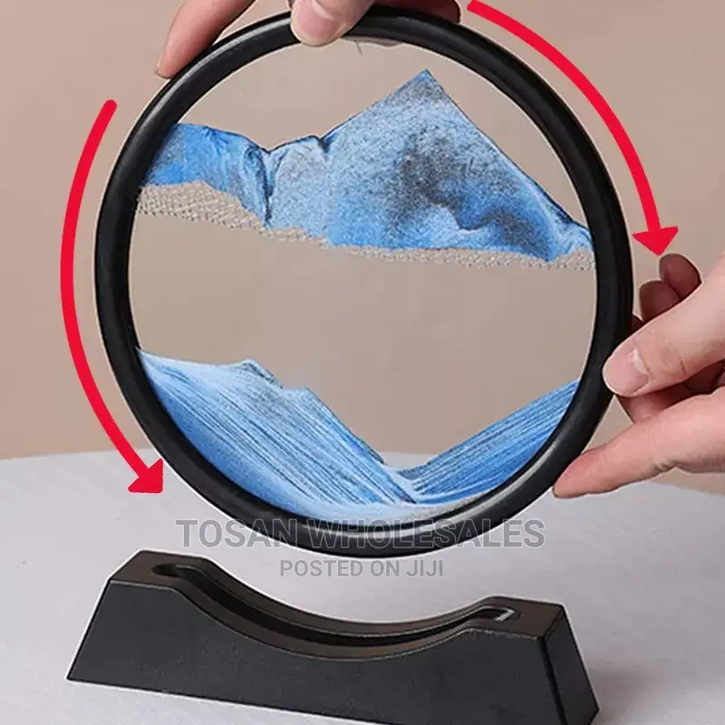 Moving Sand Art