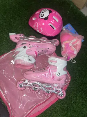 Roller Skate With Safety Gear