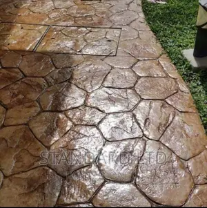 New Increte Stamp Concrete Floor