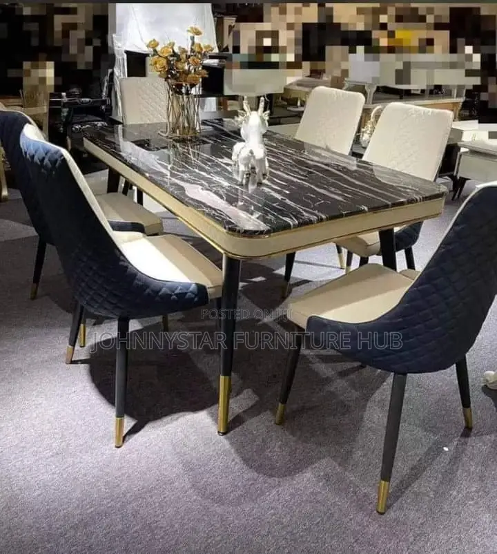 Italian Unique Executive Dining Tables With 4 Chairs