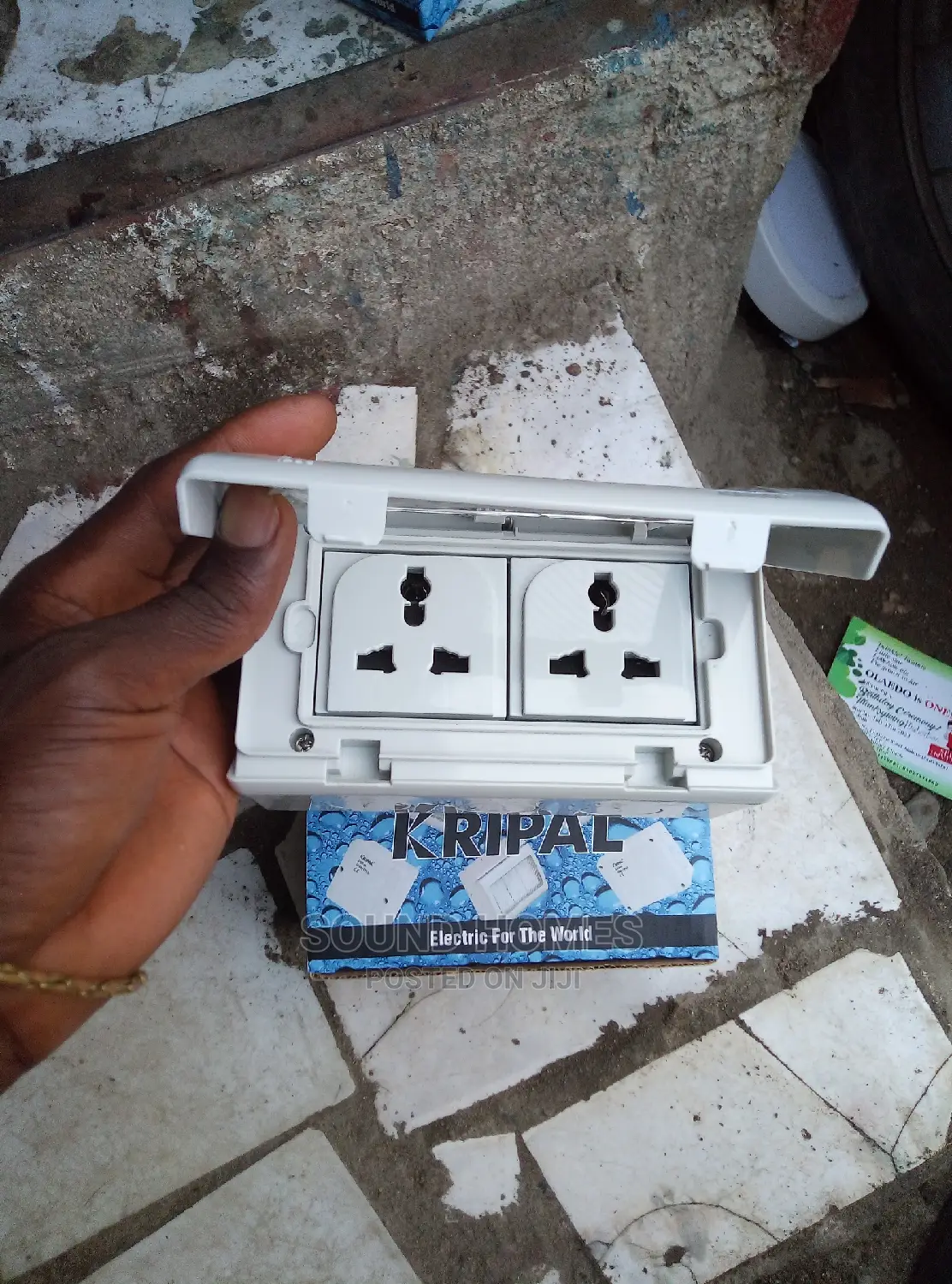 13amps Double Waterproof Socket