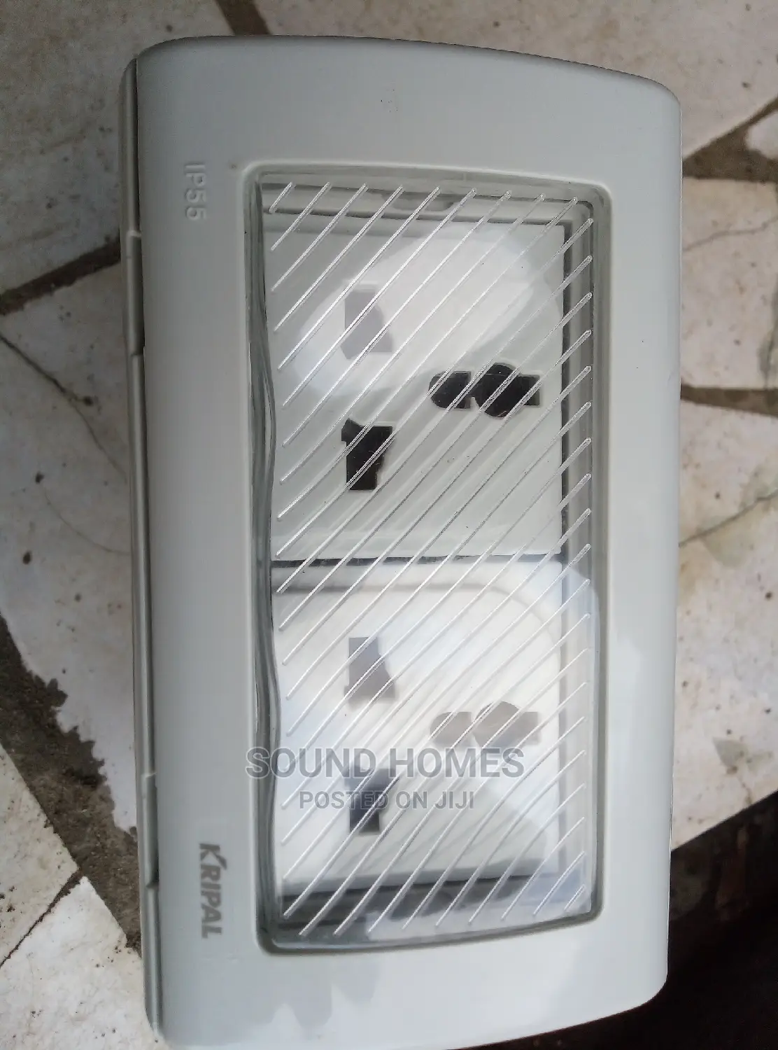 13amps Double Waterproof Socket