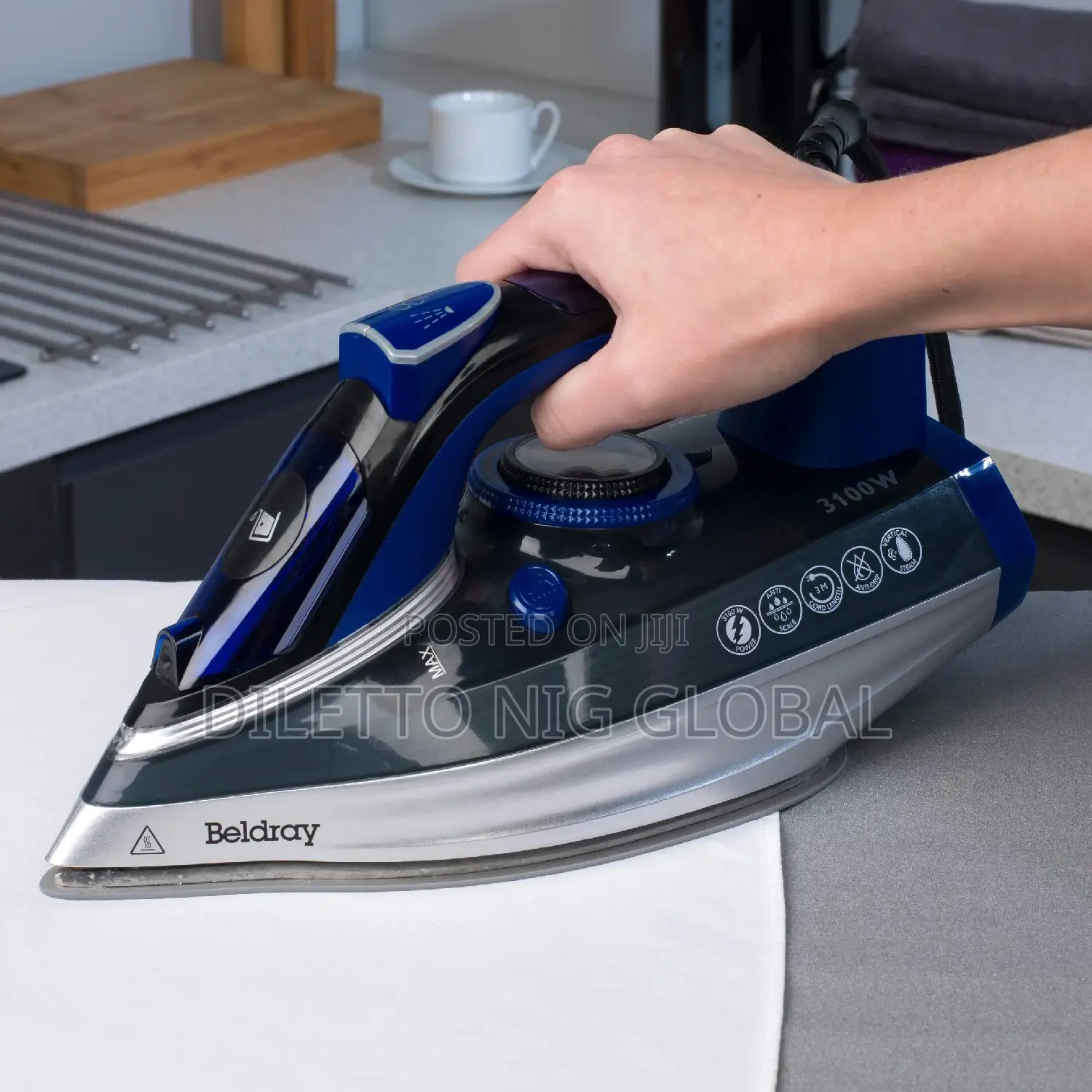 Beldray Bel0820 Ultra Ceramic Steam Iron, 3100 W