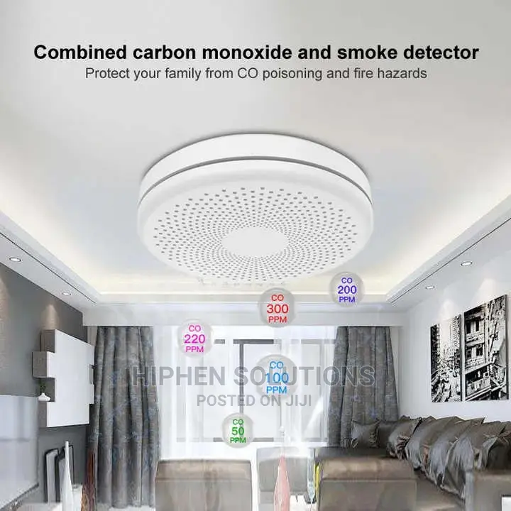 Lightweight Wireless Smoke Detector