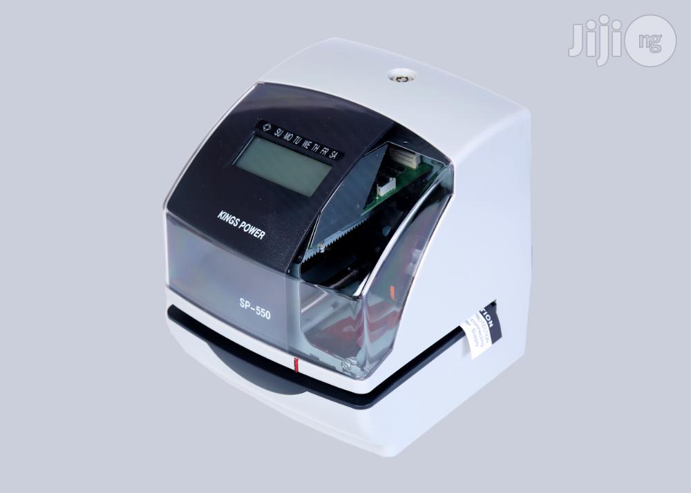 Multipurpose Time and Date Stamping Machine for Document