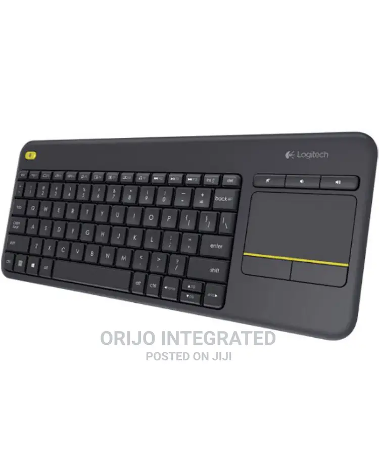 Logitech Plus Wireless Keyboard With Built-in Touchpad