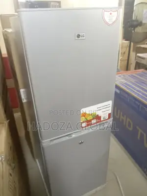 Brand New LG Double Door Refrigerator -Silver