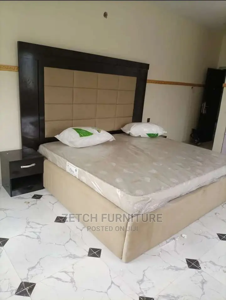 Standard Padded 6x6 Bedframe