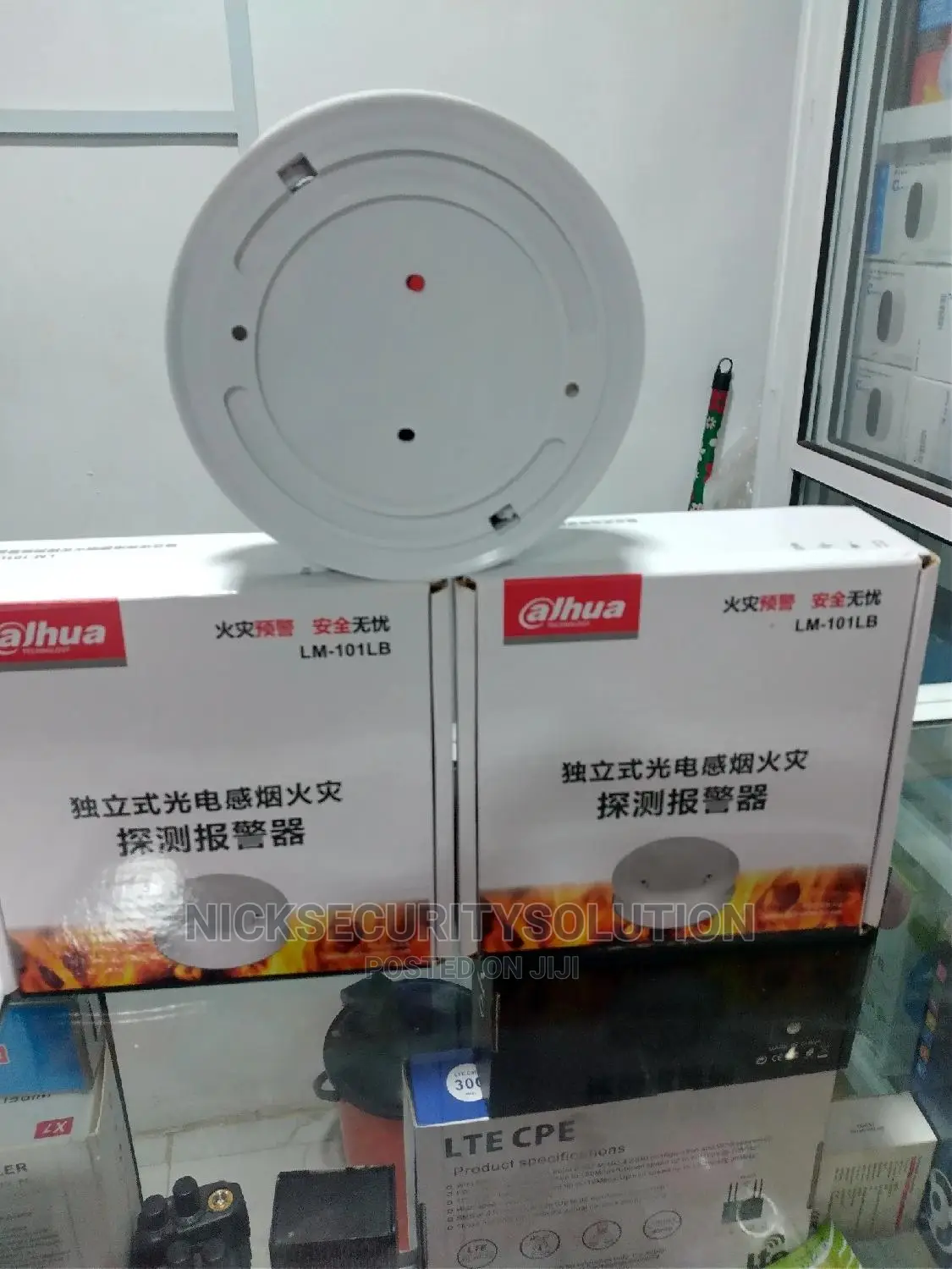 Smoke Detector-Fire Alarm Device-