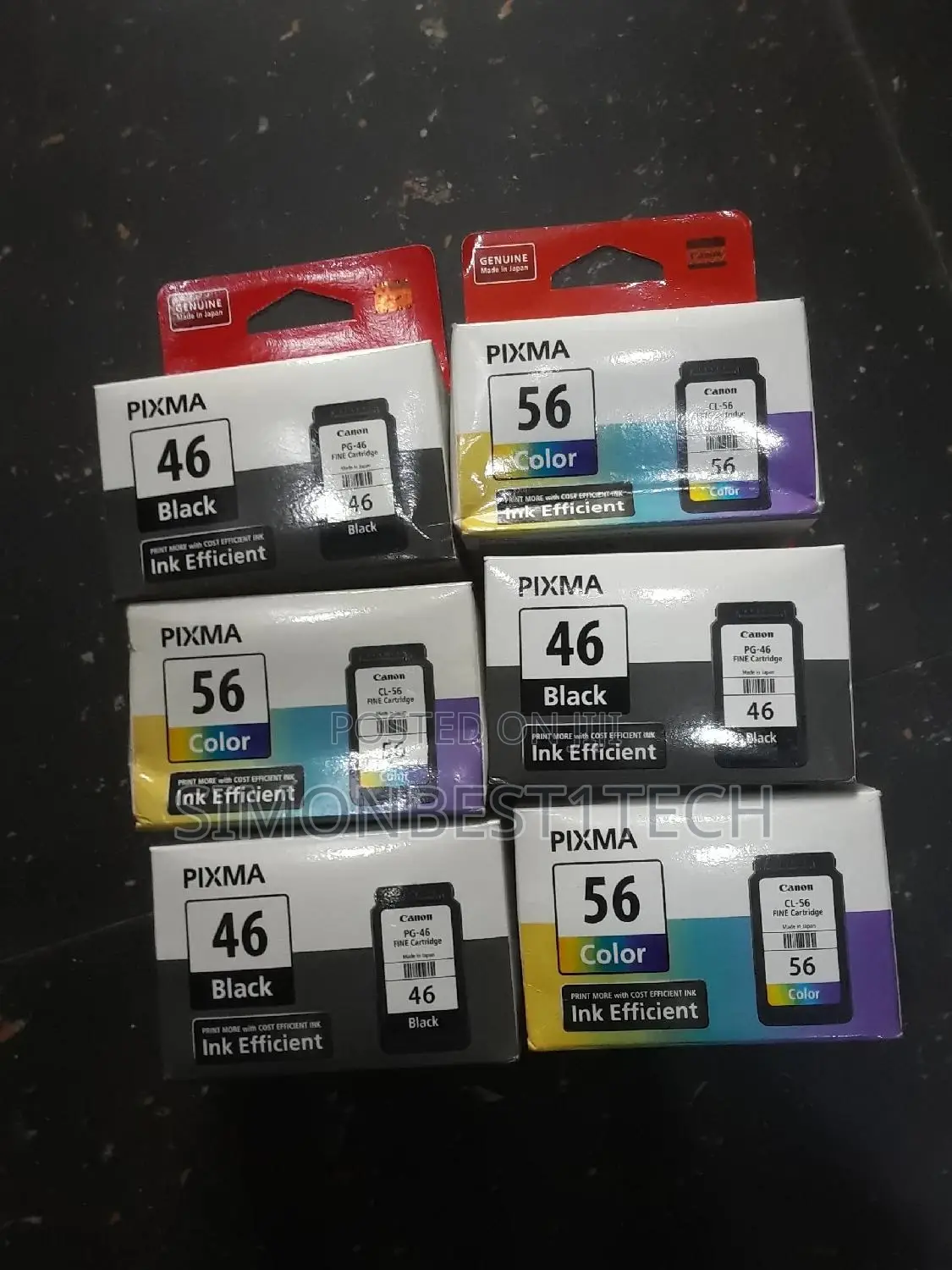 Canon 46 and 56