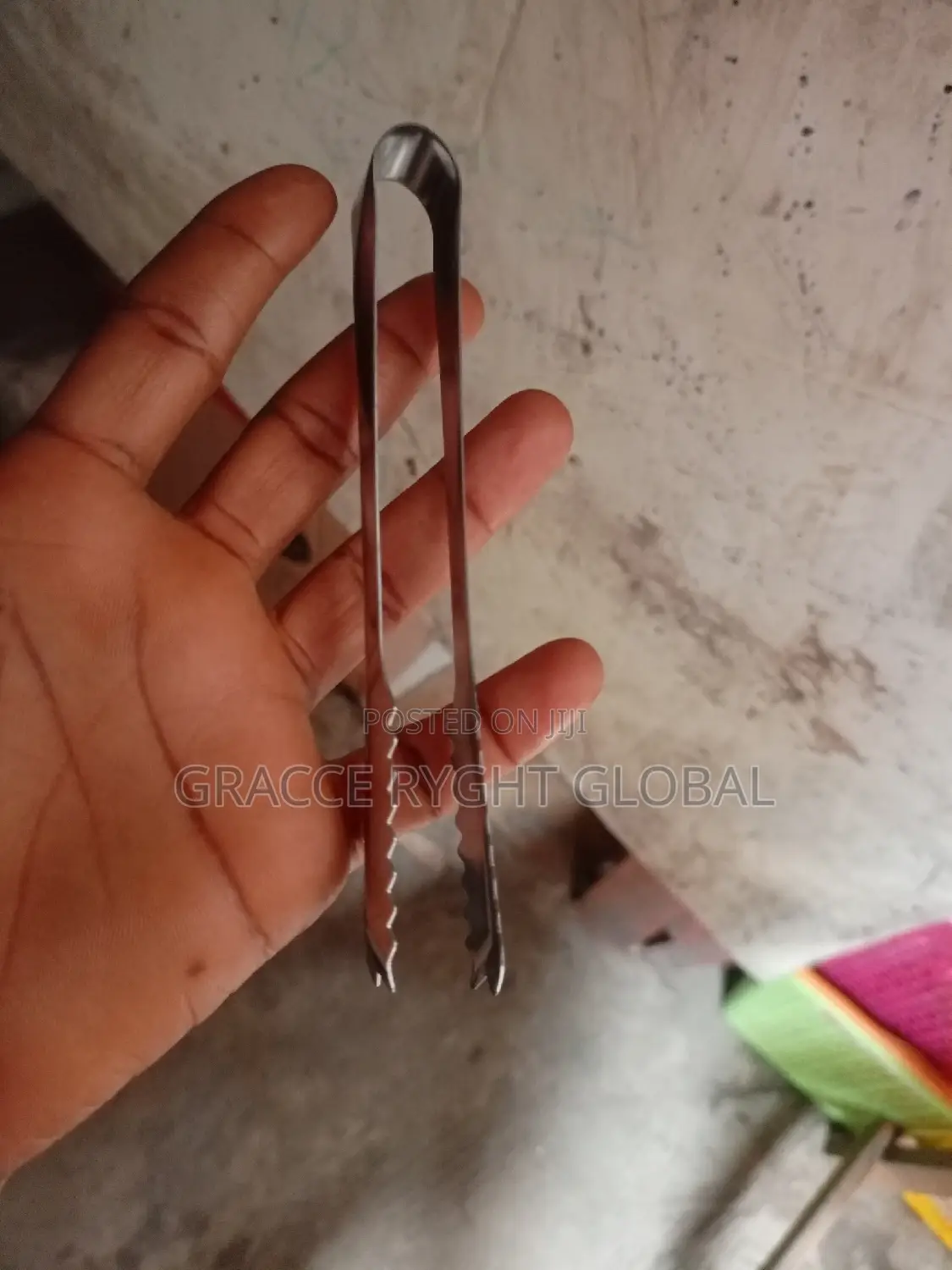 Stainless Ice Picker/ Tong
