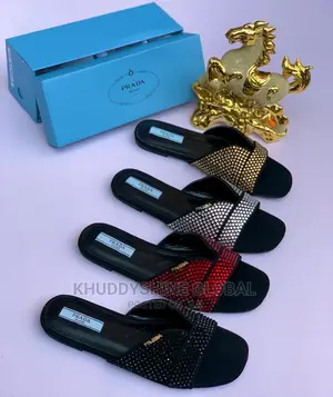 High Quality Prada Ladies Slippers