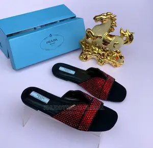 High Quality Prada Ladies Slippers