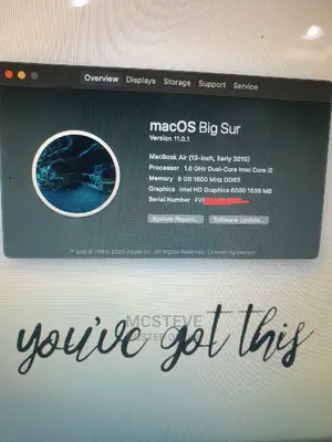 Laptop Apple MacBook Air 2015 8GB Intel Core I5 SSD 128GB