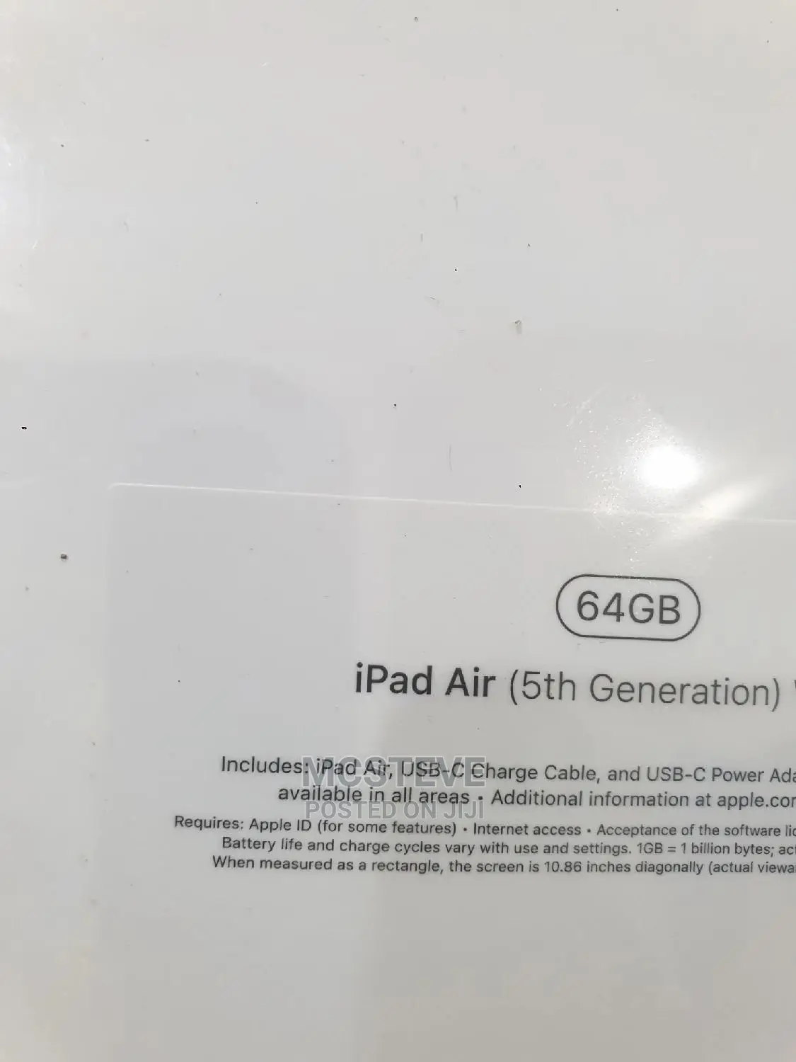 New Apple iPad Air (2022) 64 GB Silver