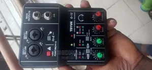 Teyun Q12 Mini Audio Mixer Soundcard 2 Channels