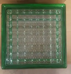 Crystal Green Glass Block