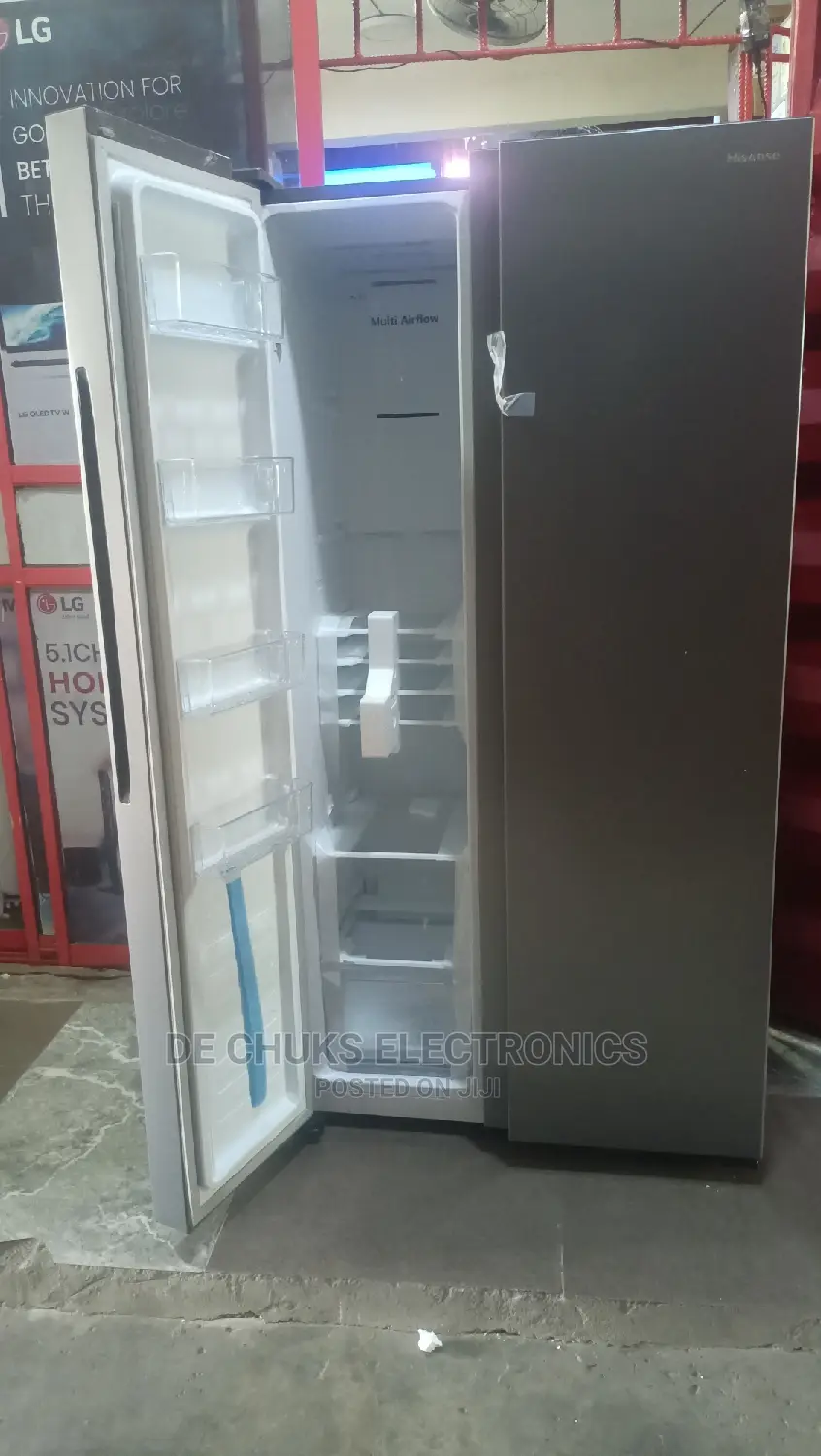 Hisense Side by Side Fridge With Energy Efficient(516 Liter)