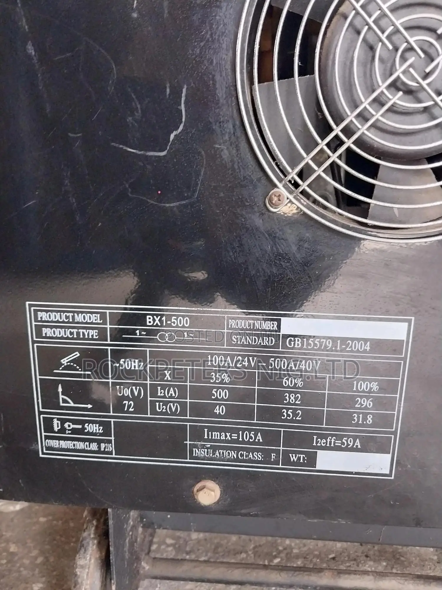 Powerflex Bx1-500 Arc Welding Machine(Single Phase)