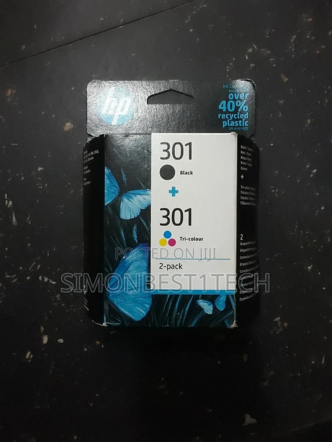 Hp 301 Black and Colour